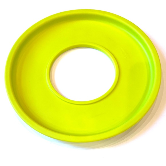 Set of 2 Green Nerf Dog Frisbee & Bionic Dog Flexible Frisbee Flying Disc EUC - Picture 5 of 7